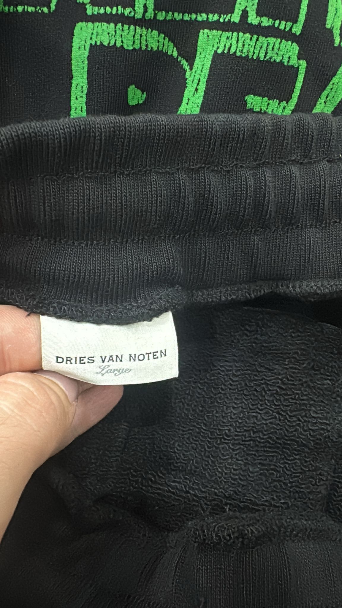 Dries Van Noten Dries Van Noten Black Sweatpants Black Size Large Size US 34 / EU 50 - 9 Thumbnail