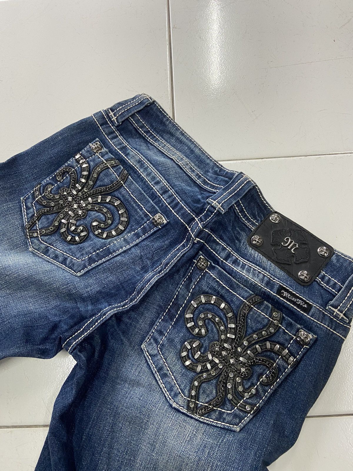 Miss Me MISS ME JP6048B BOOT CUT WOMEN JEANS Size 30" / US 8 / IT 44 - 7 Thumbnail