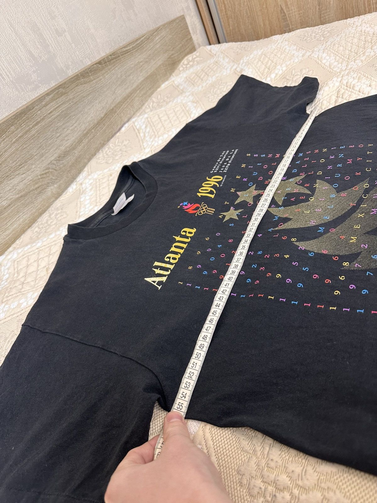Vintage 🔥 1996 Atlanta Olympic Games Vintage T Shirt 90s Sports Size US L / EU 52-54 / 3 - 8 Thumbnail