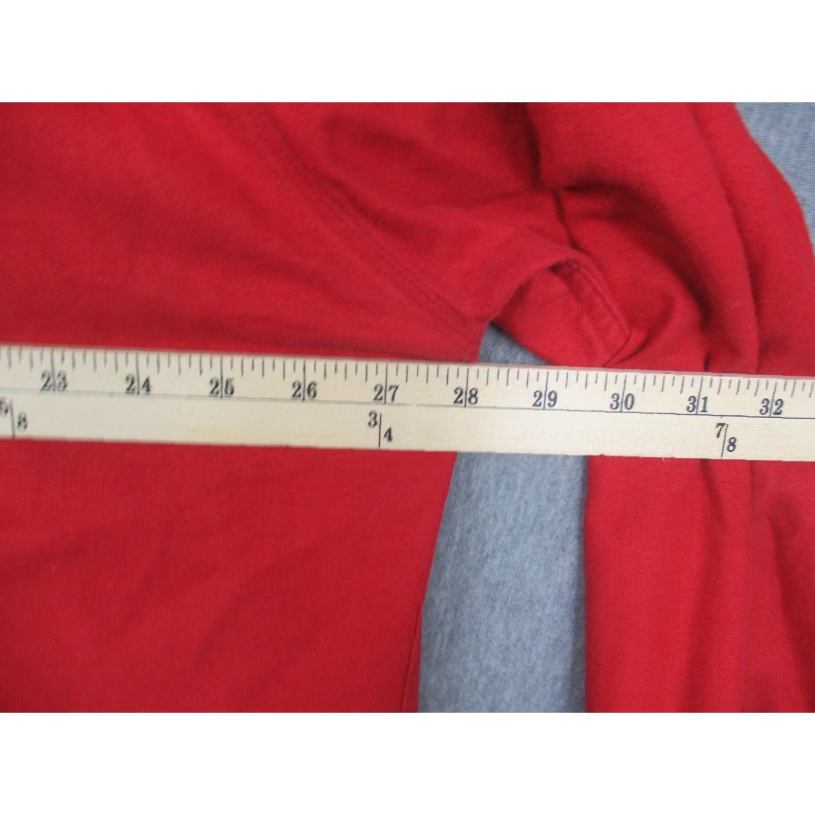 Vintage VINTAGE Woolrich Shirt Mens 2XL Red Long Sleeve 100% Cotton Made USA Button-Down Collar, Pocket, Solid, Button-Up, Utility: Classic 80s Size US XXL / EU 58 / 5 - 6 Thumbnail