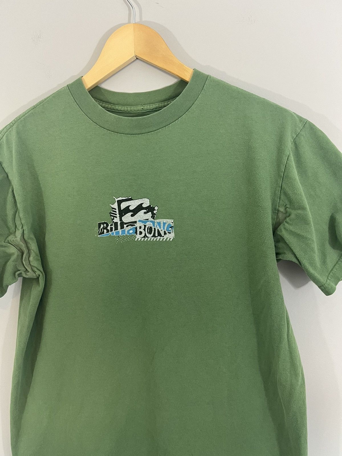 Billabong Sun Faded Green Billabong 90s Surf Skate Tee Size US M / EU 48-50 / 2 - 2 Thumbnail