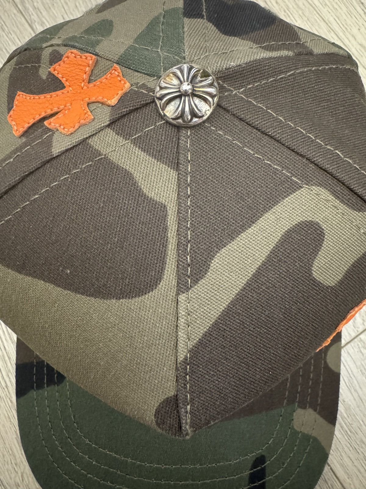 Chrome Hearts Chrome hearts Camo oranges patches hat Size ONE SIZE - 4 Thumbnail