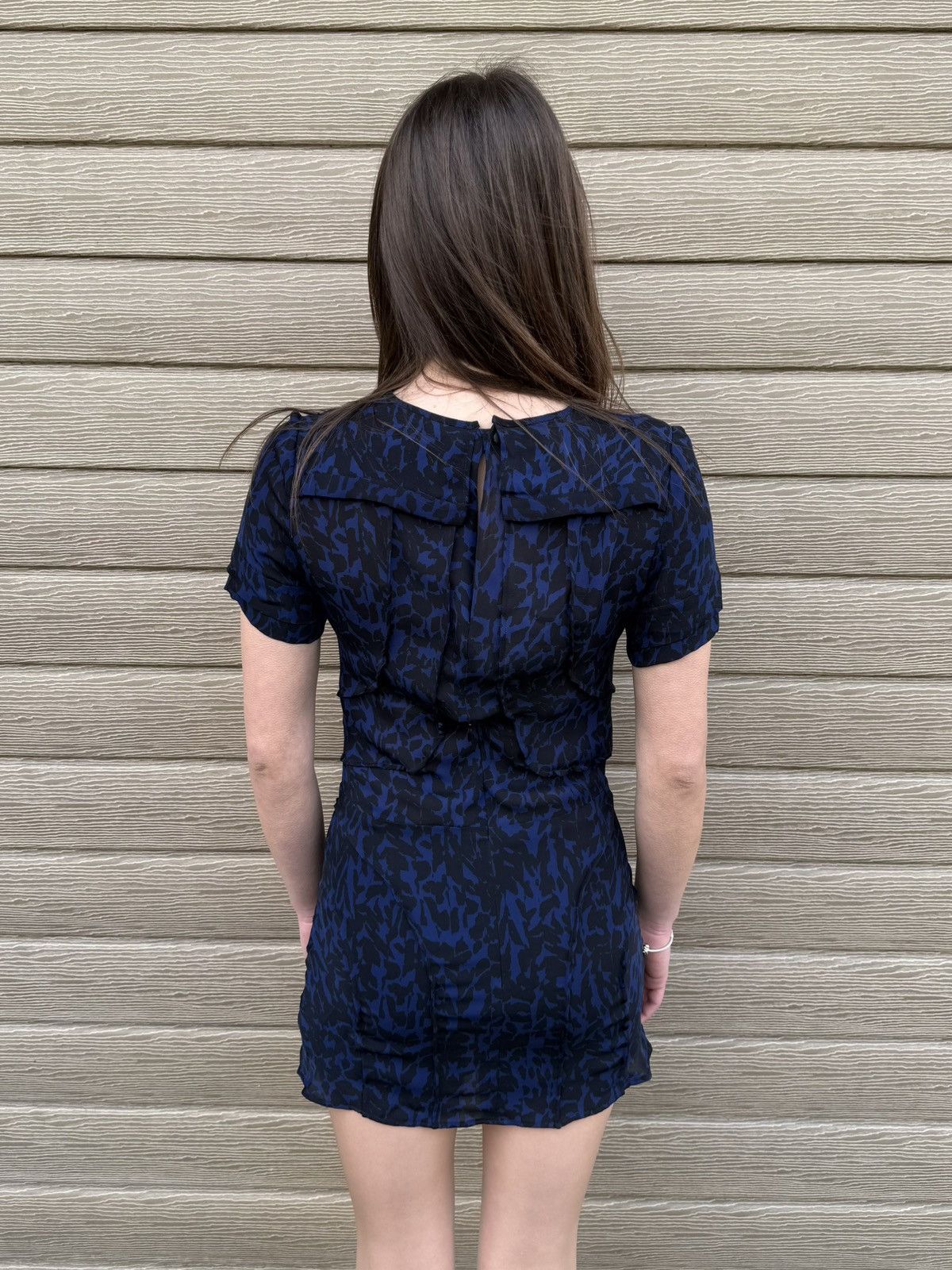 Isabel Marant Isabel Marant Silk Dress Animal Print Draped Mini 36 Size XS / US 0-2 / IT 36-38 - 5 Thumbnail