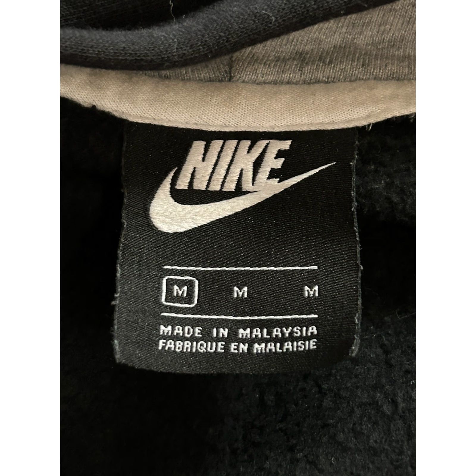 Nike Womens Nike Air Hoodie Sweatshirt 1/4 Zip Pullover Black sz Medium Size M / US 6-8 / IT 42-44 - 5 Thumbnail