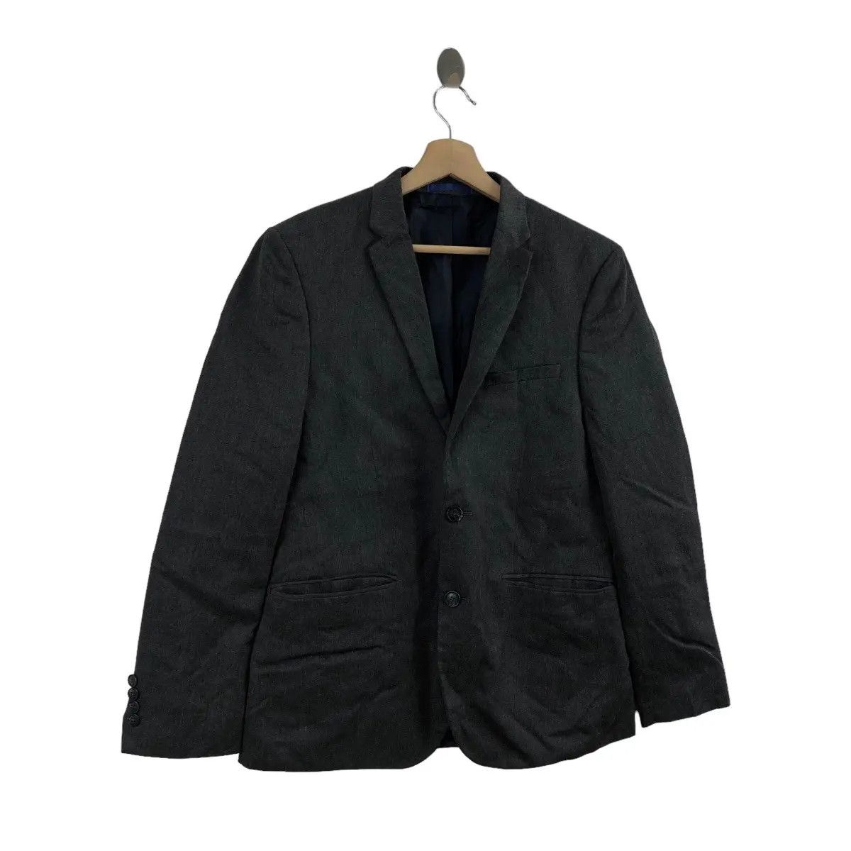 Marks & Spencer Vtg MARKS & SPENCER Collection Modern Slim Blazer Sport Coat Size 36R - 3 Thumbnail