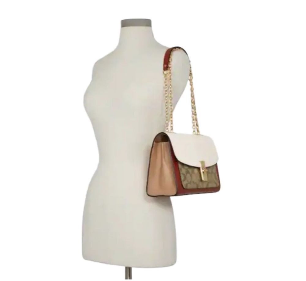Coach Coach Lane Shoulder Bag In Signature Canvas - C8207 Size ONE SIZE - 5 Thumbnail