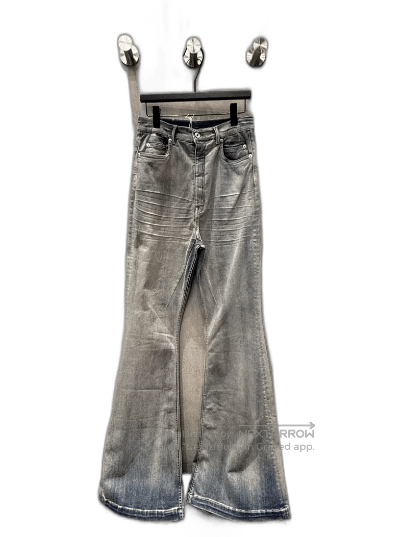 Rick Owens rick owens bolon bootcut denim jeans. Size US 30 / EU 46 - 1 Thumbnail