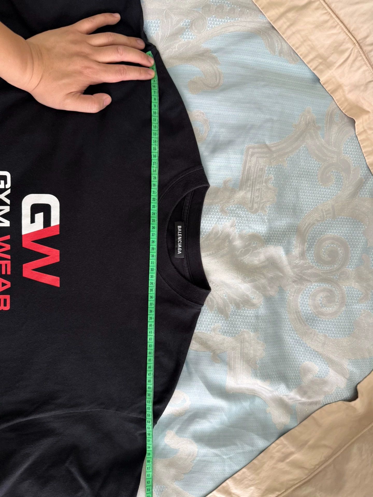Balenciaga Balenciaga Oversized Logo T - Shirt XS (L) Size US XS / EU 42 / 0 - 7 Thumbnail