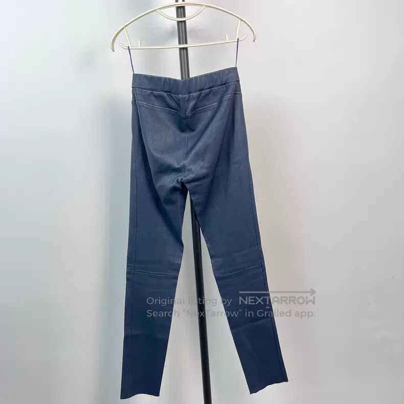 Louis Vuitton Louis Vuitton Slim fit blue sheepskin pants Size US 38 / EU 54 - 2 Thumbnail