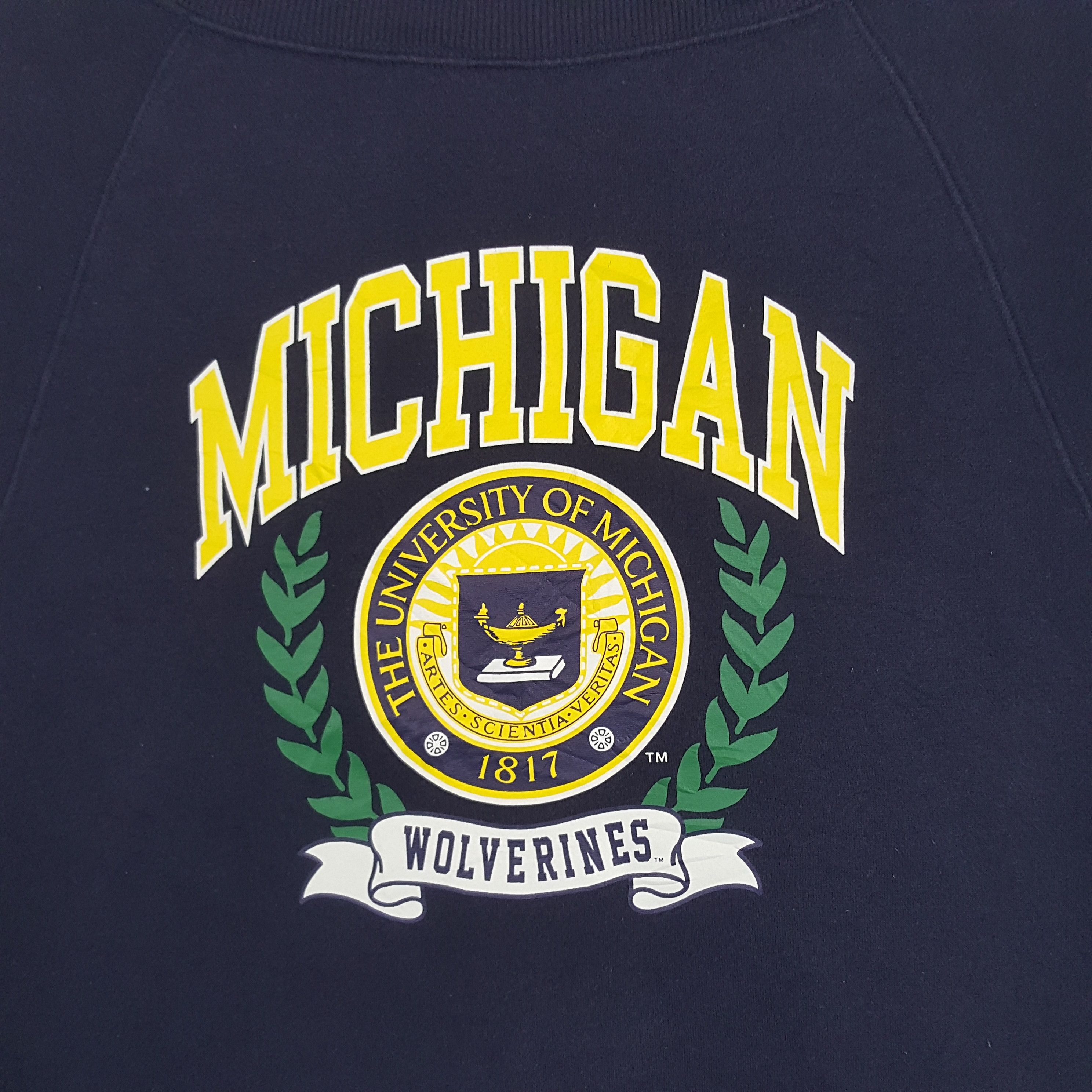 Vintage × Wolverine Vintage The University of Michigan College Promo Sweatshirt Size US XS / EU 42 / 0 - 2 Thumbnail