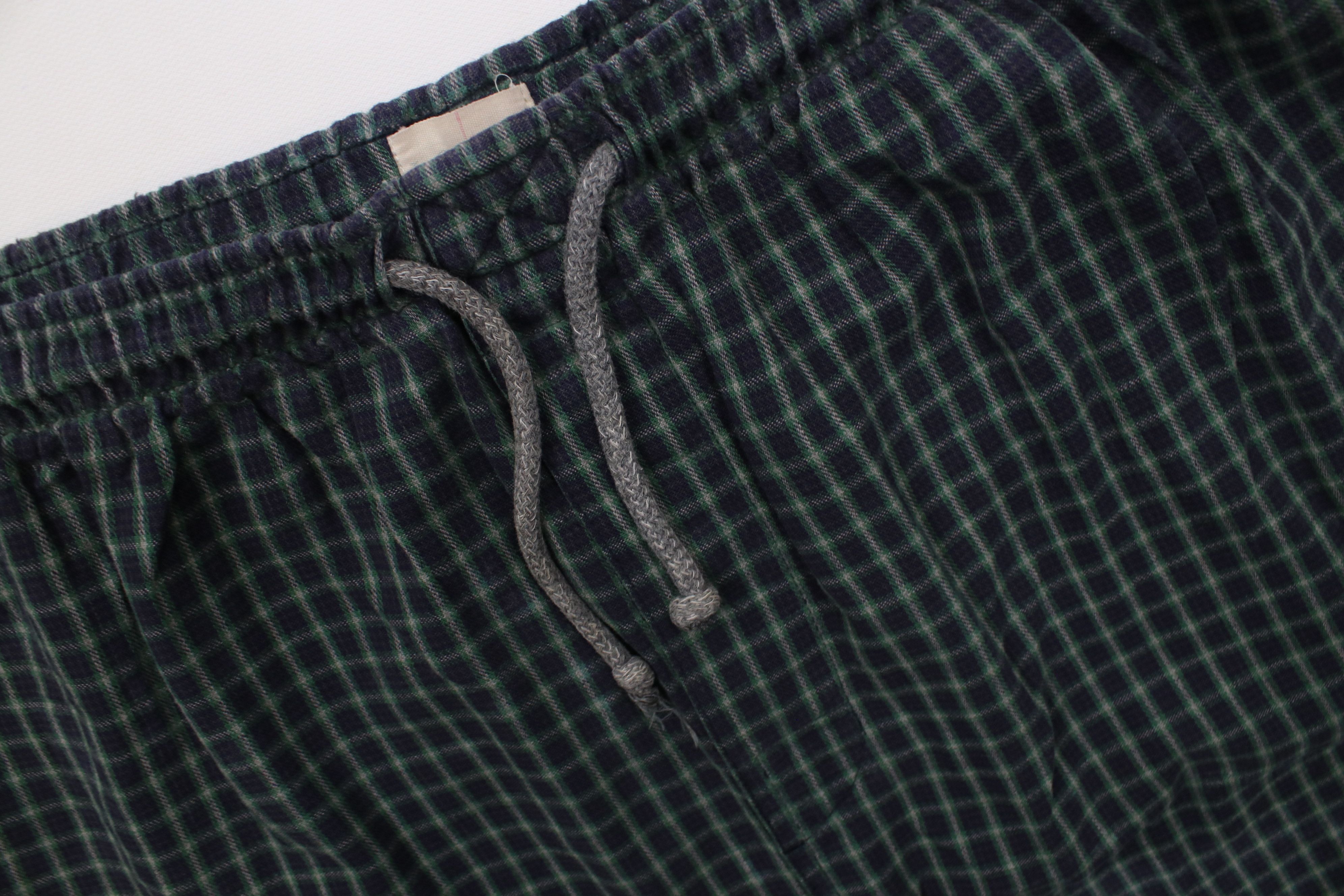 J.Crew Vintage 90s J Crew Oarsman Wide Leg Flannel Pajamas Pants Size US 36 / EU 52 - 7 Thumbnail