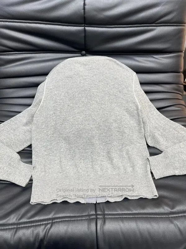Burberry Burberry Gray Wool Women's Long Sleeve Cardigan. Size S / US 4 / IT 40 - 2 Thumbnail