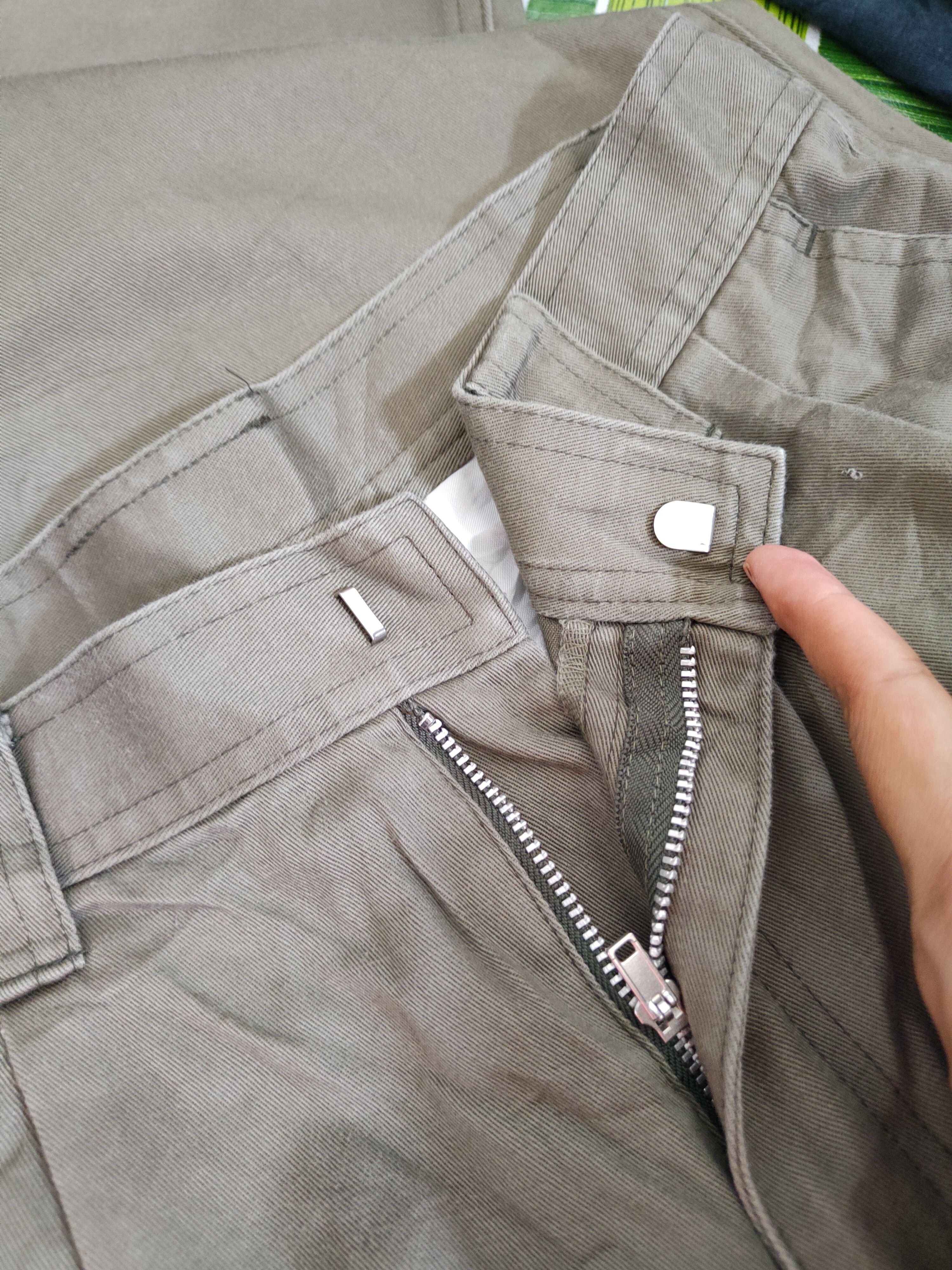 Japanese Brand Ahead Worker Olive Multipocket Tactical Cargo Pants #S1275 Size US 29 - 14 Thumbnail