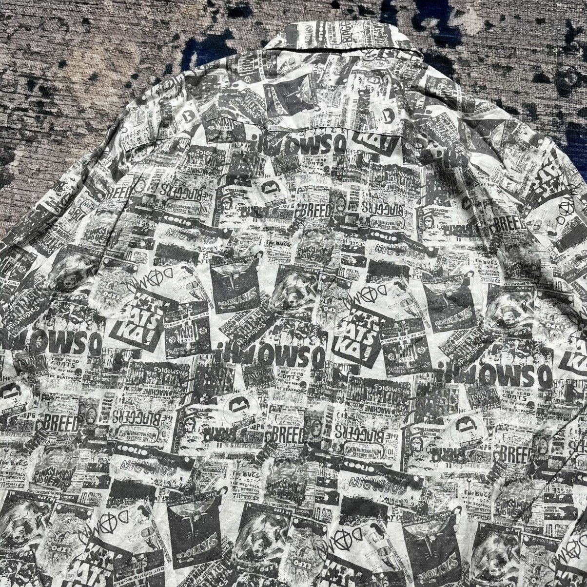 Splendid Splendid Satisfaction Anarchy Punk Full Print Shirt Button Size US M / EU 48-50 / 2 - 12 Thumbnail