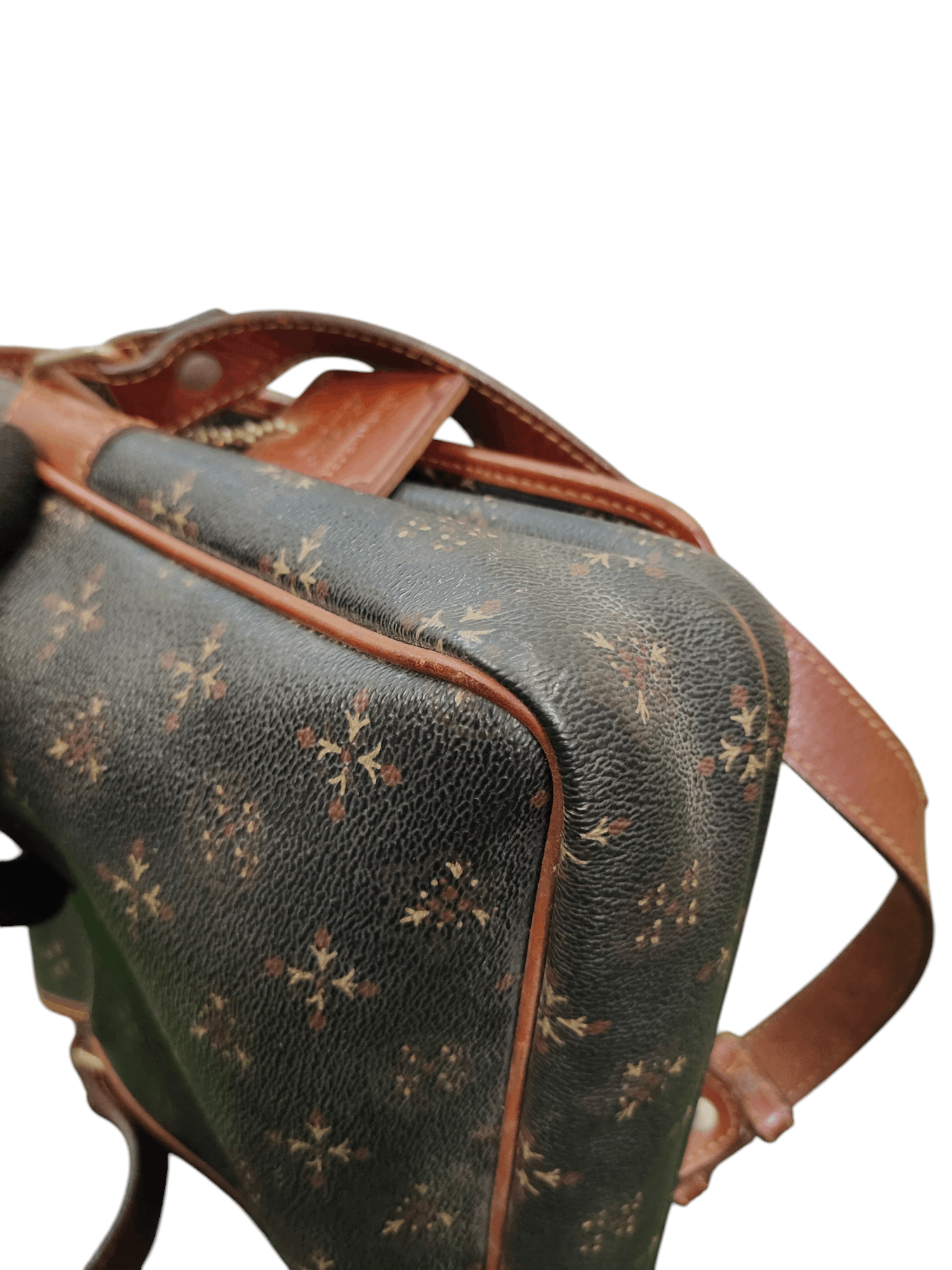 Leather Vintage Sachs Lederwaren Japan Patina Leather Crossbody Bag Size ONE SIZE - 14 Thumbnail
