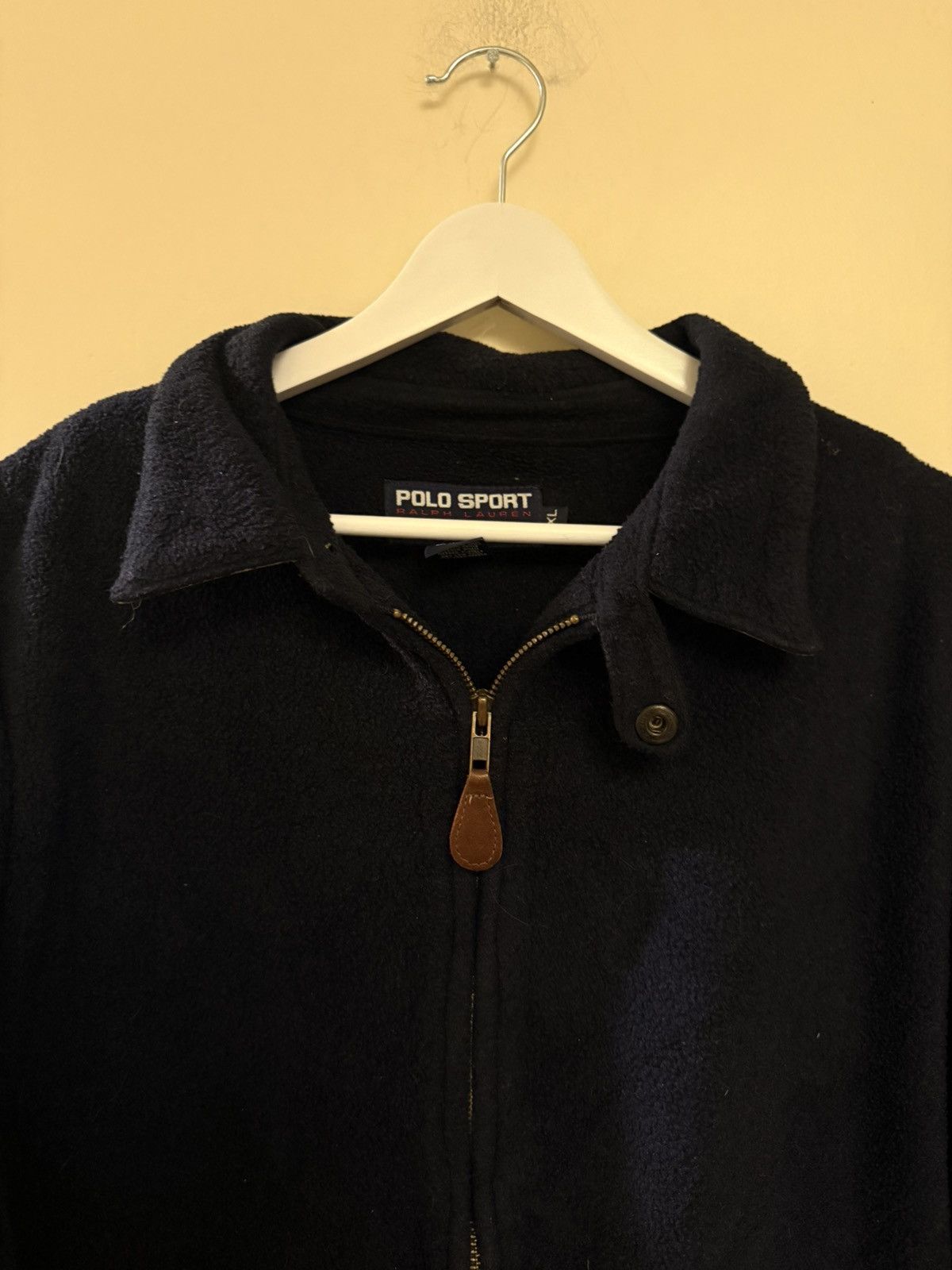 Polo Ralph Lauren Vintage Polo Sport Full Zip (Dark Blue) Size US XL / EU 56 / 4 - 3 Thumbnail