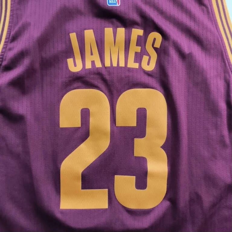 Adidas Cleveland Cavaliers LeBron James Rev30 away NBA jersey XL Size US XL / EU 56 / 4 - 9 Thumbnail