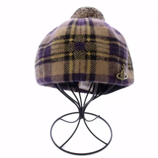 Vivienne Westwood Vivienne Westwood An old-fashioned checked beret Size ONE SIZE - 3 Thumbnail