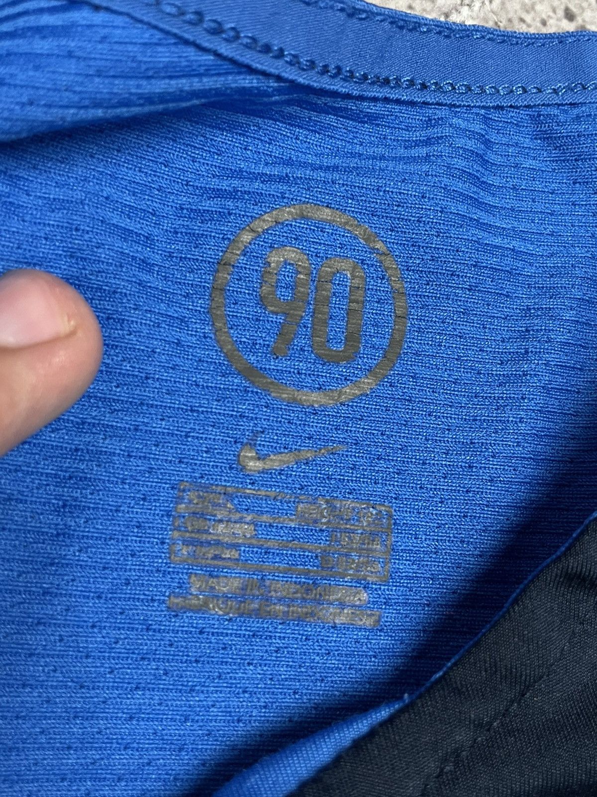 Nike Vintage 1860 Munich Nike Total 90 Football Long Sleeve Track Size US L / EU 52-54 / 3 - 6 Thumbnail