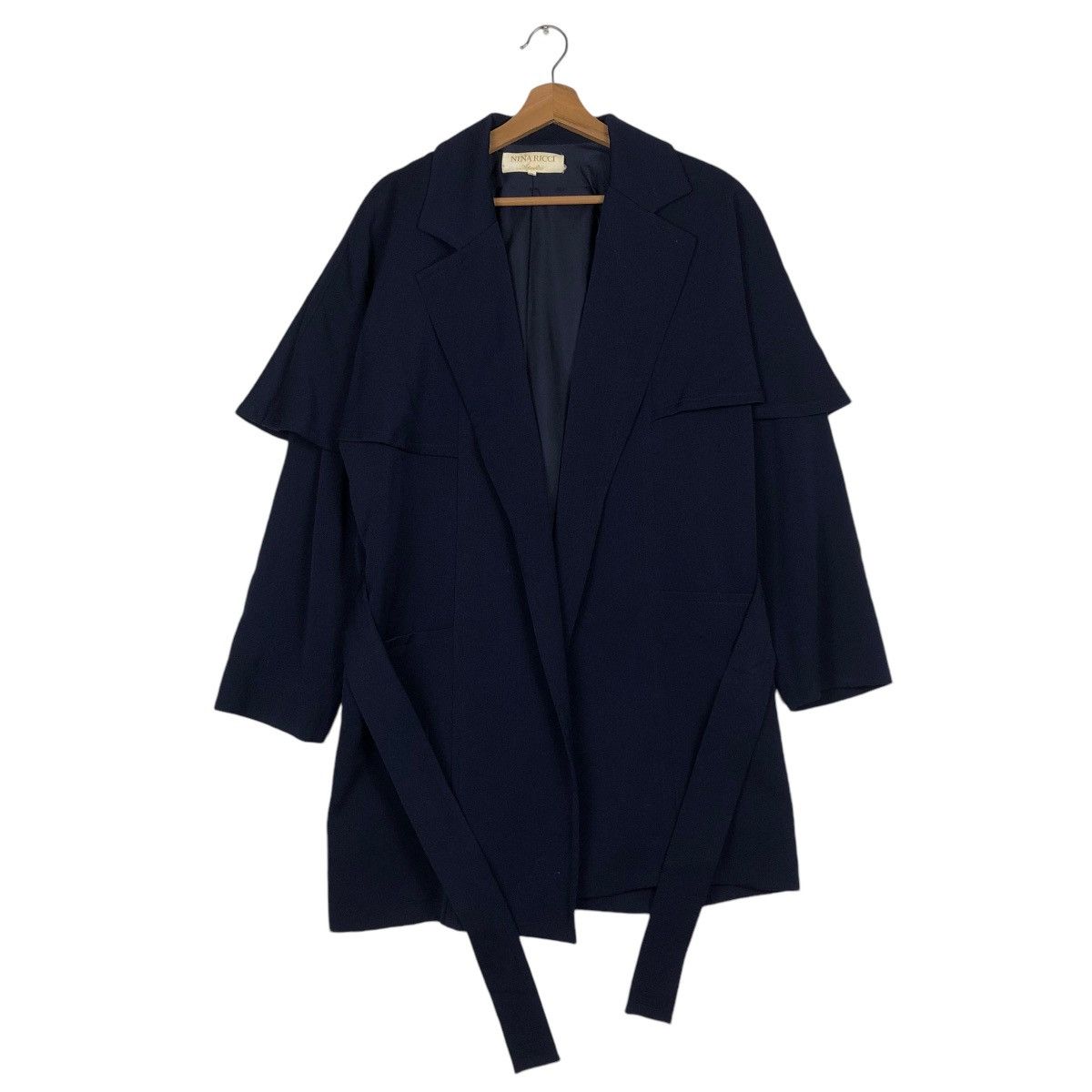 Designer 📌VINTAGE HEAVY JACKET DOUBLE LAYER BREAST NINA RICCI Size US M / EU 48-50 / 2 - 2 Thumbnail