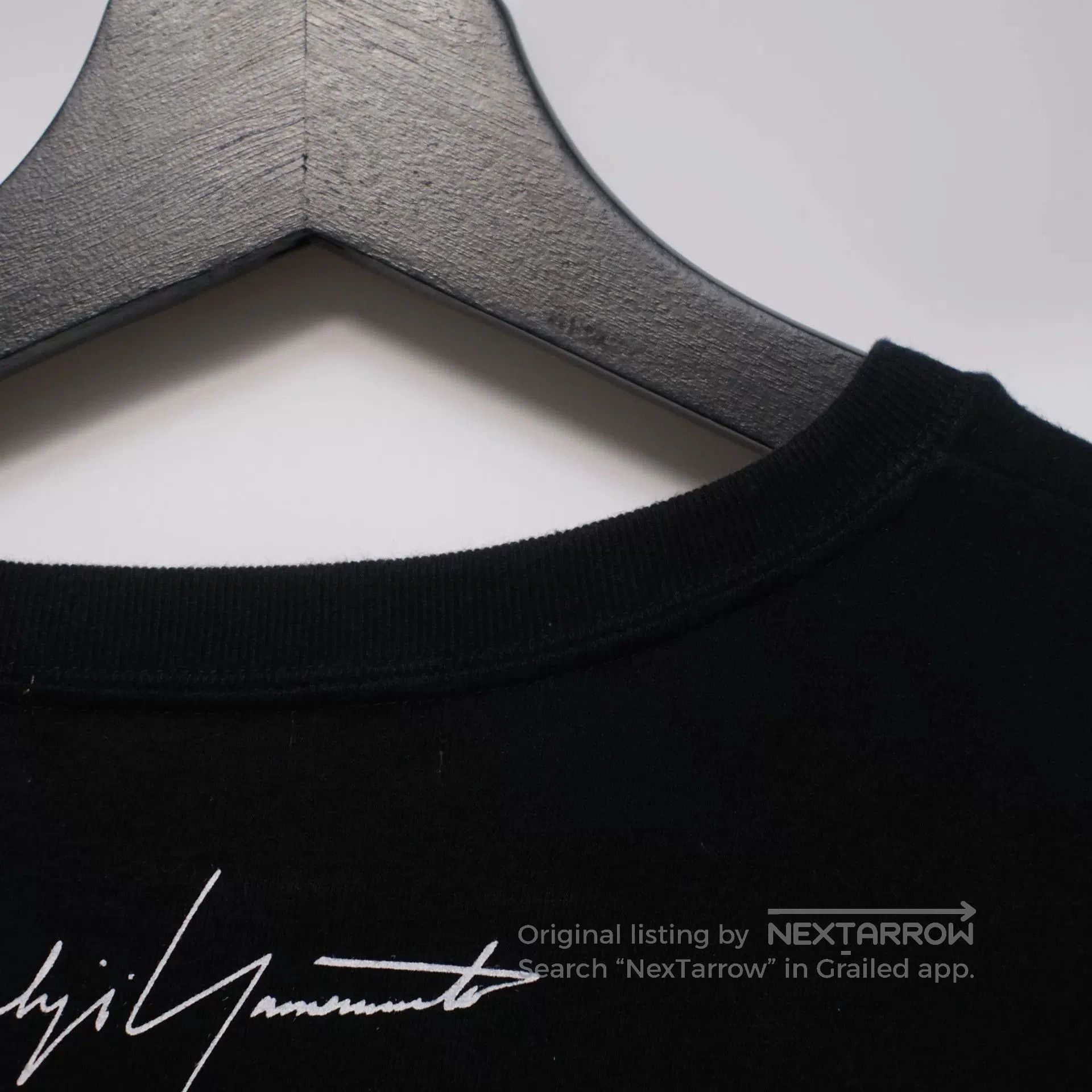 Yohji Yamamoto Yohji Yamamoto Logo Short Sleeve T-shirt. Size US M / EU 48-50 / 2 - 4 Thumbnail
