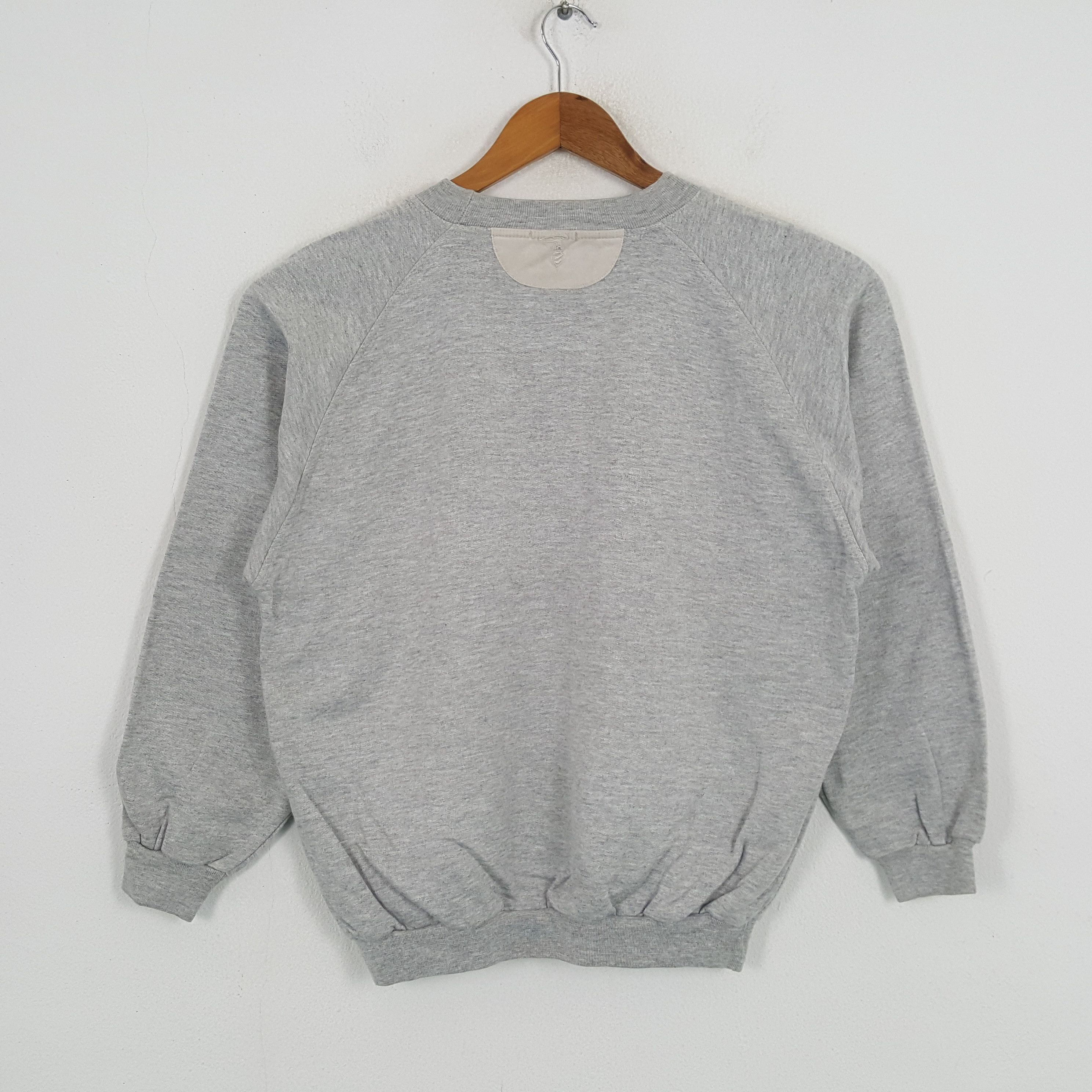 Trussardi × Vintage Vintage TRUSSARDI Italian Brand Big Logo Sweatshirt Size US L / EU 52-54 / 3 - 3 Thumbnail