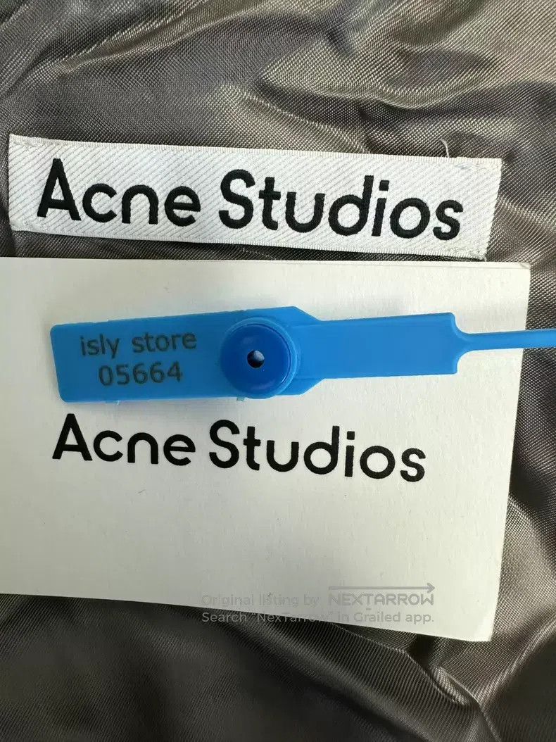 Acne Studios Acne Studios Natural Fuzzy Solid Wide Fit Woolen Coat Size XXS / US 00 / IT 34 - 4 Thumbnail