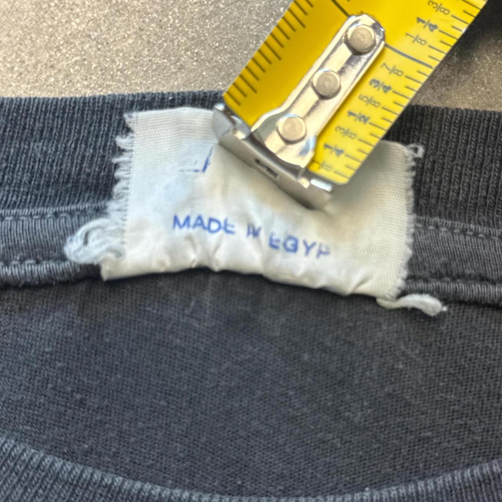 Other Made In Egypt Distressed Faded Egyptian Alphabet 90s T-Shirt Size US L / EU 52-54 / 3 - 5 Thumbnail