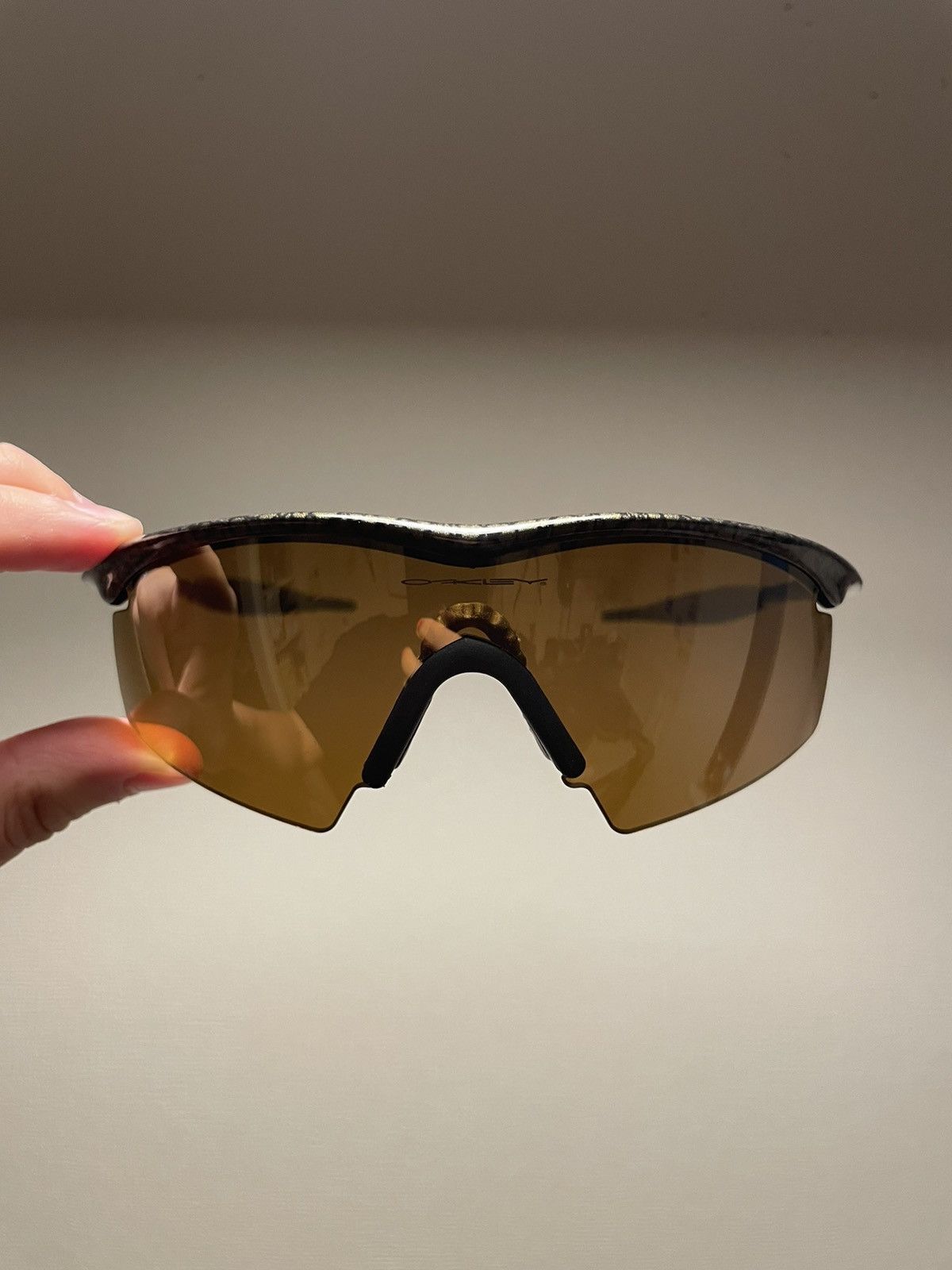 Oakley OAKLEY M FRAME 'Gold X' CYCLING SUNGLASSES Size ONE SIZE - 3 Thumbnail