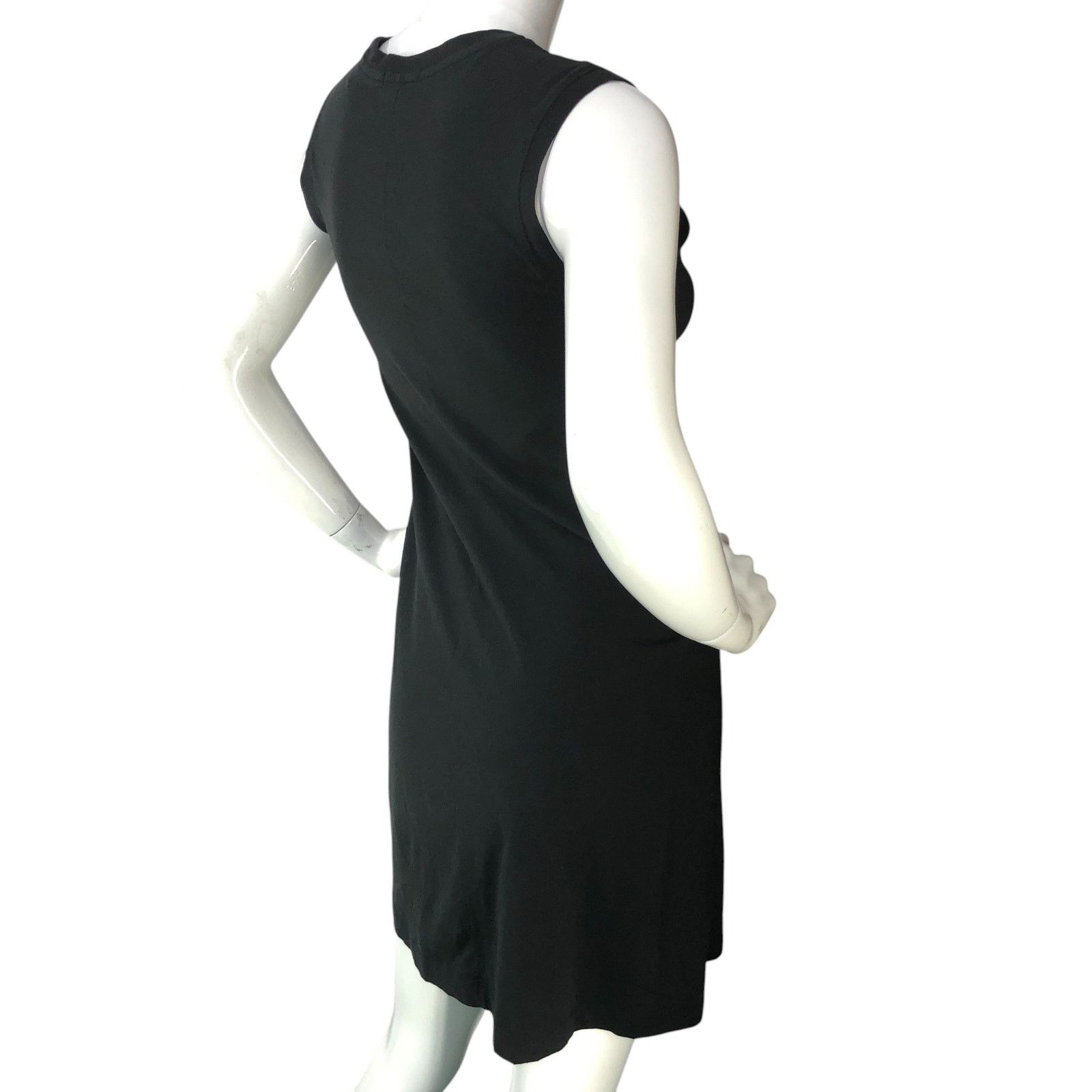 ATM Anthony Thomas Melillo ATM Anthony Thomas Melillo Sz XS Dress Gathered Front Black Size XS / US 0-2 / IT 36-38 - 8 Thumbnail