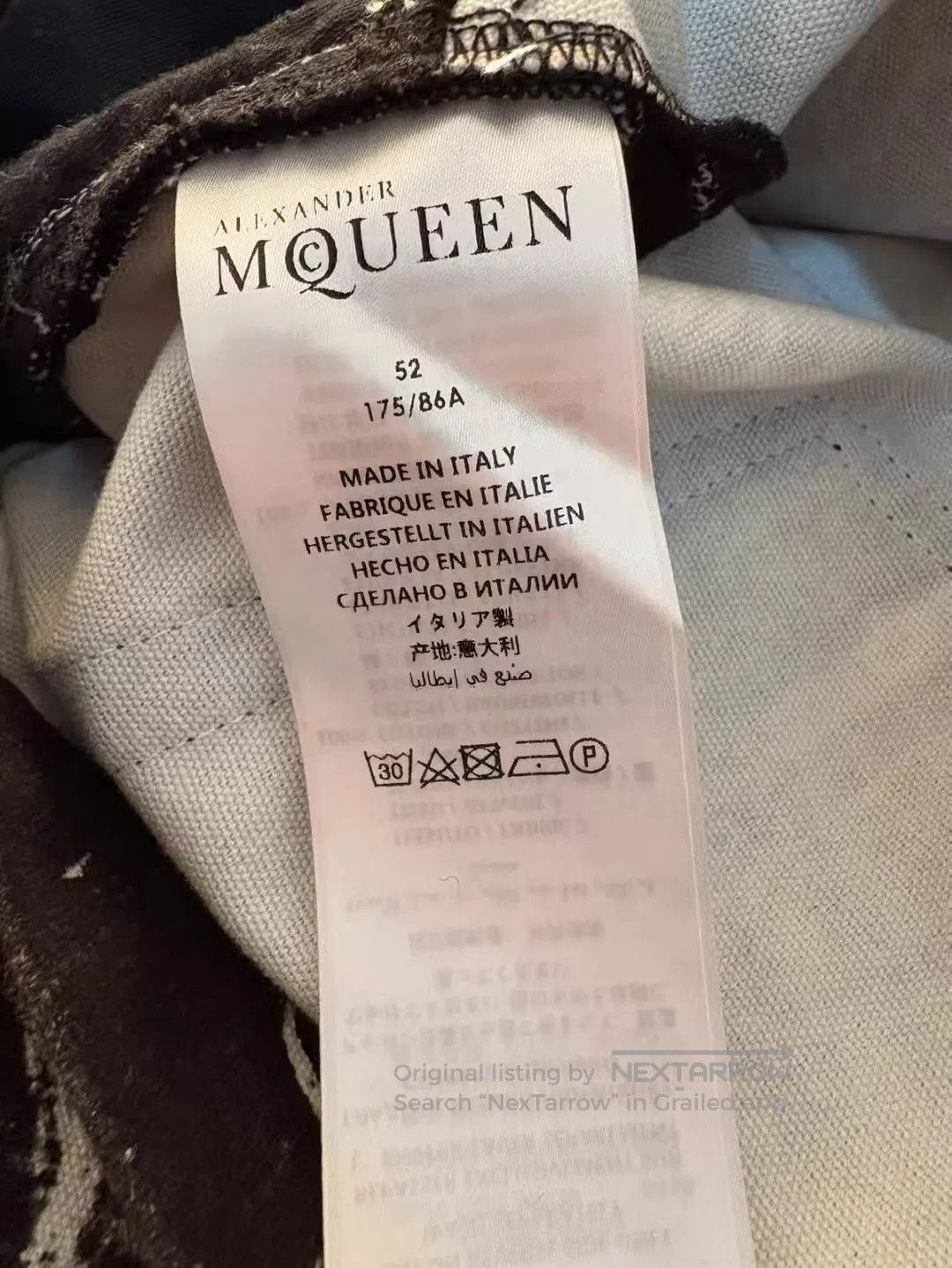 Alexander McQueen Alexander McQueen jeans with John Deakin print.. Size US 36 / EU 52 - 7 Thumbnail