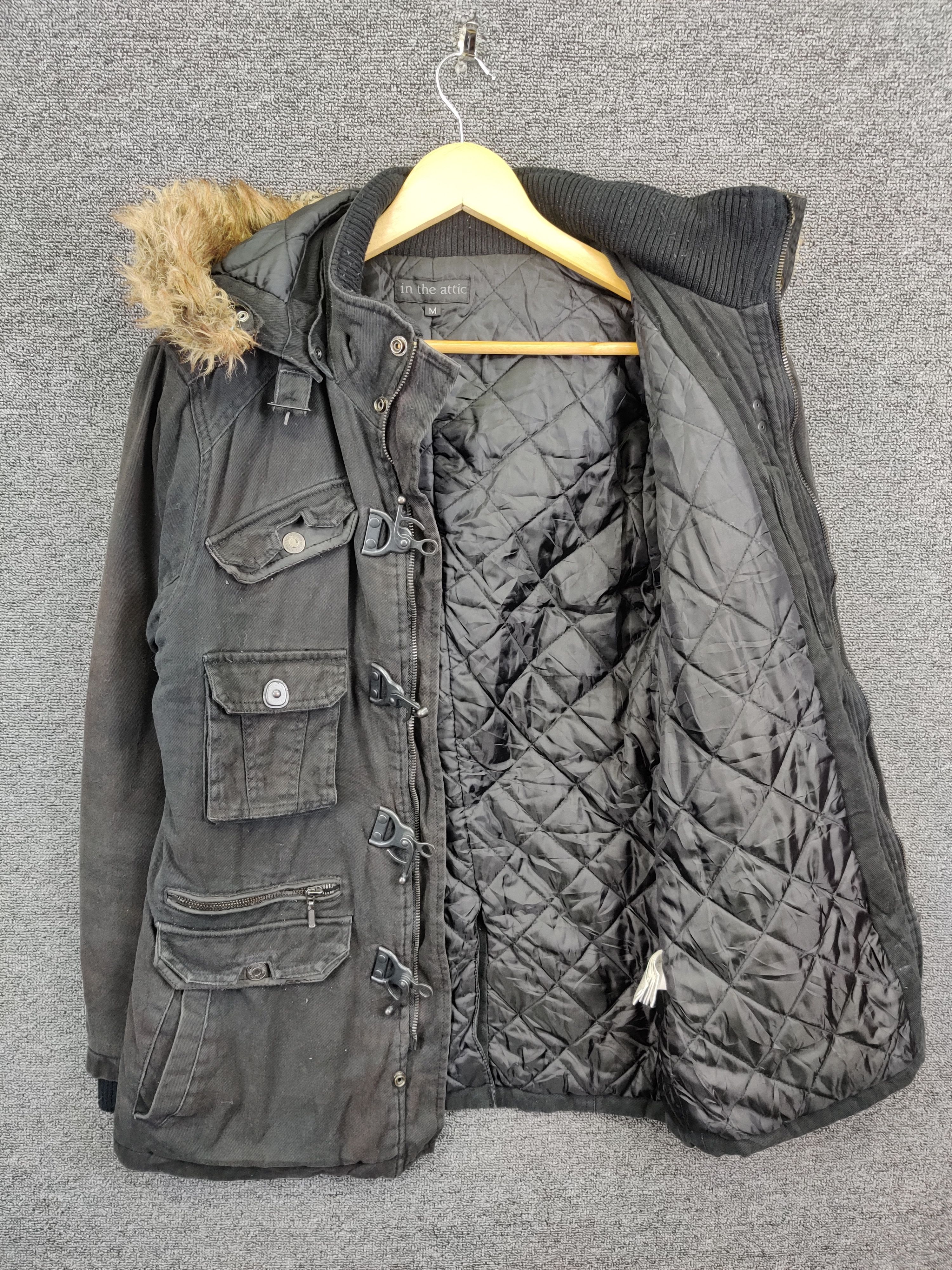 In The Attic Vintage In The Attic Fur Hooded Jacket Like GOA LGB Size US M / EU 48-50 / 2 - 7 Thumbnail