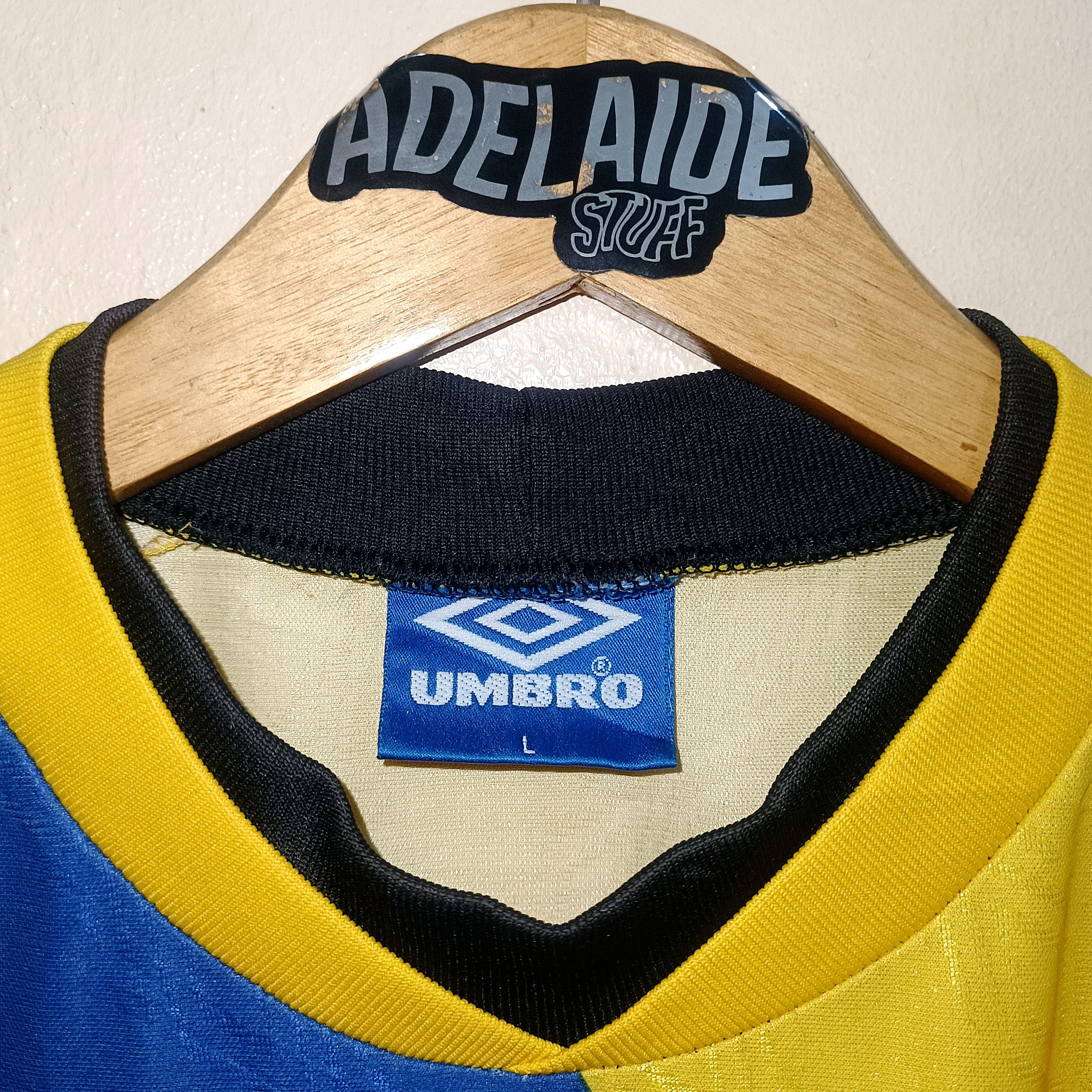 Umbro Parma Calcio 1993-1994 Training Jersey Size US L / EU 52-54 / 3 - 8 Thumbnail