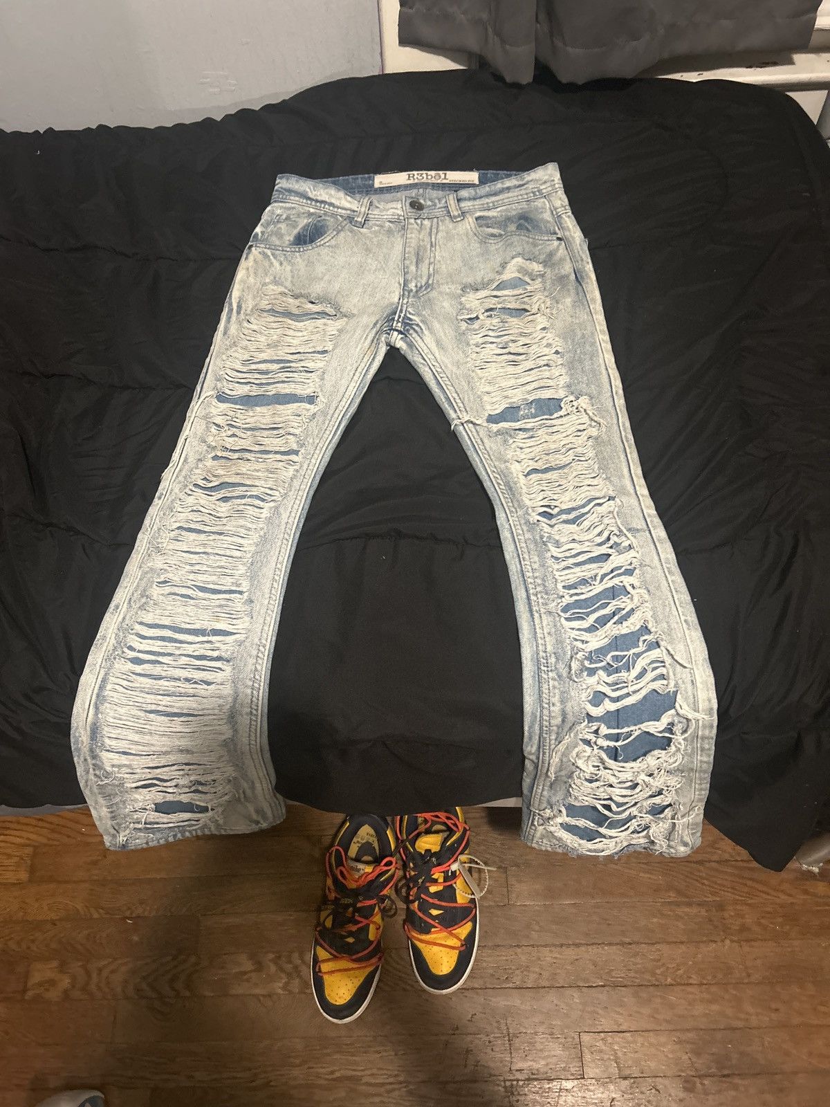 Other R3bél stacked skinny jeans 28/35 Size US 28 / EU 44 - 2 Thumbnail