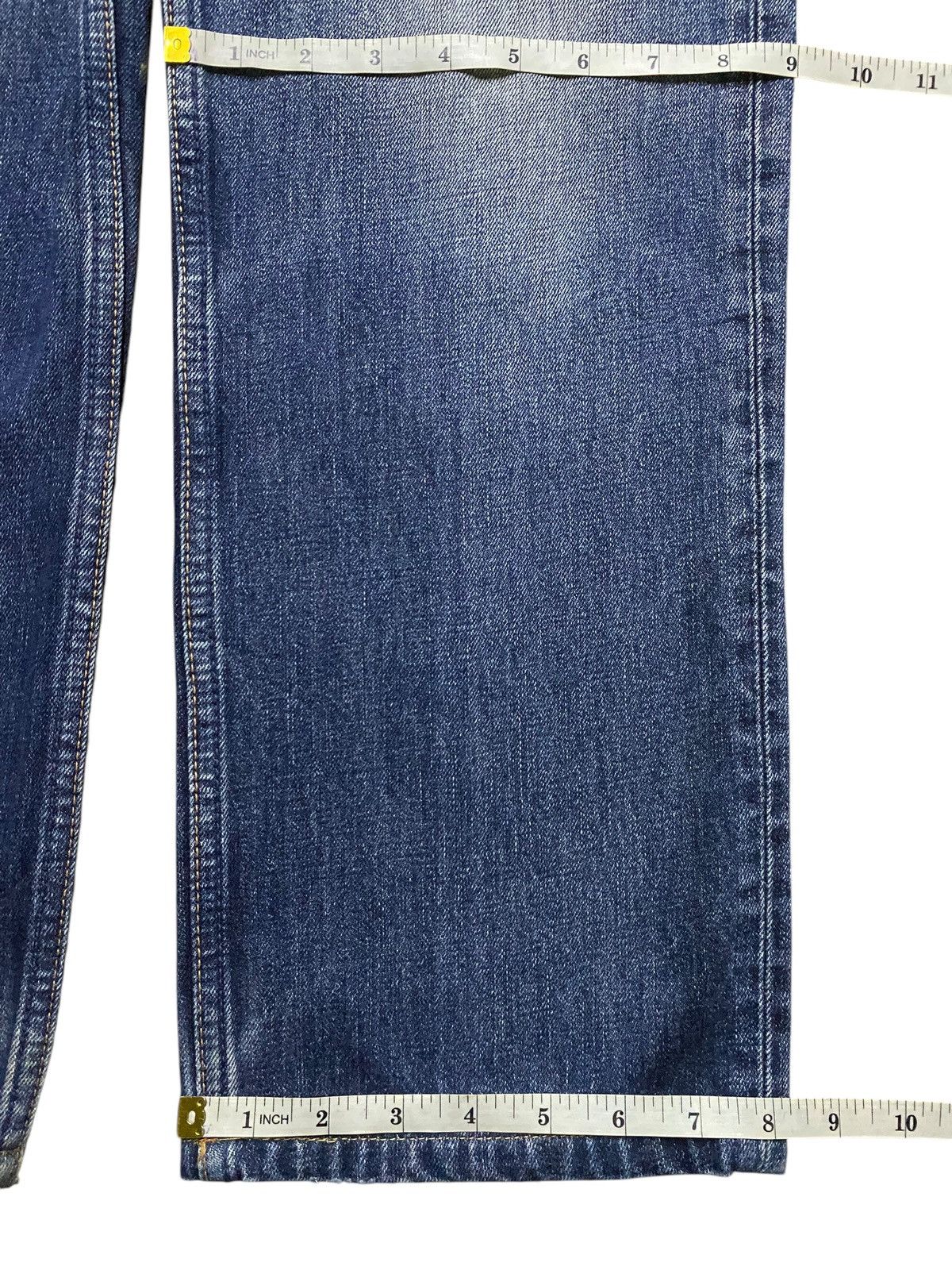 Levi's Vintage Classic Levis 502 Grunge Distressed Loose Jeans Size US 33 - 16 Thumbnail