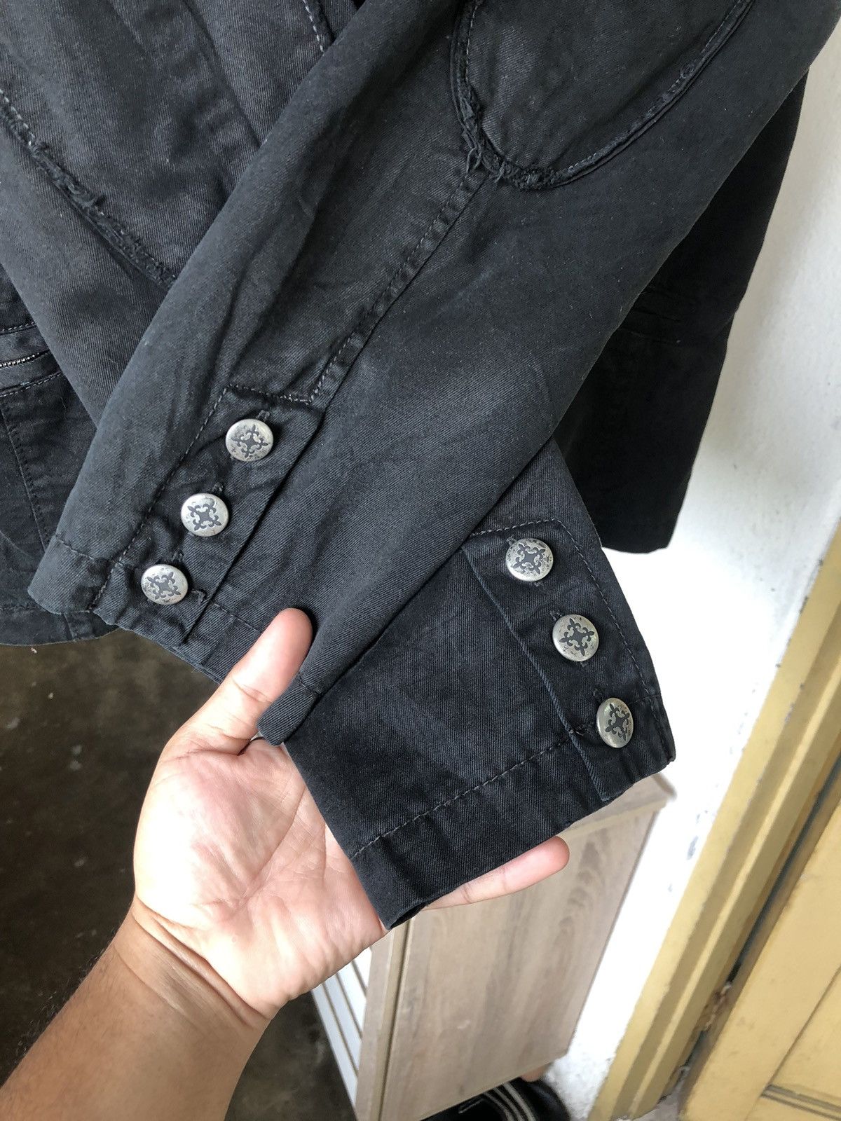 Buffalo David Bitton Vintage Buffalo David Bitton Skull Punk Jacket Size US L / EU 52-54 / 3 - 11 Thumbnail