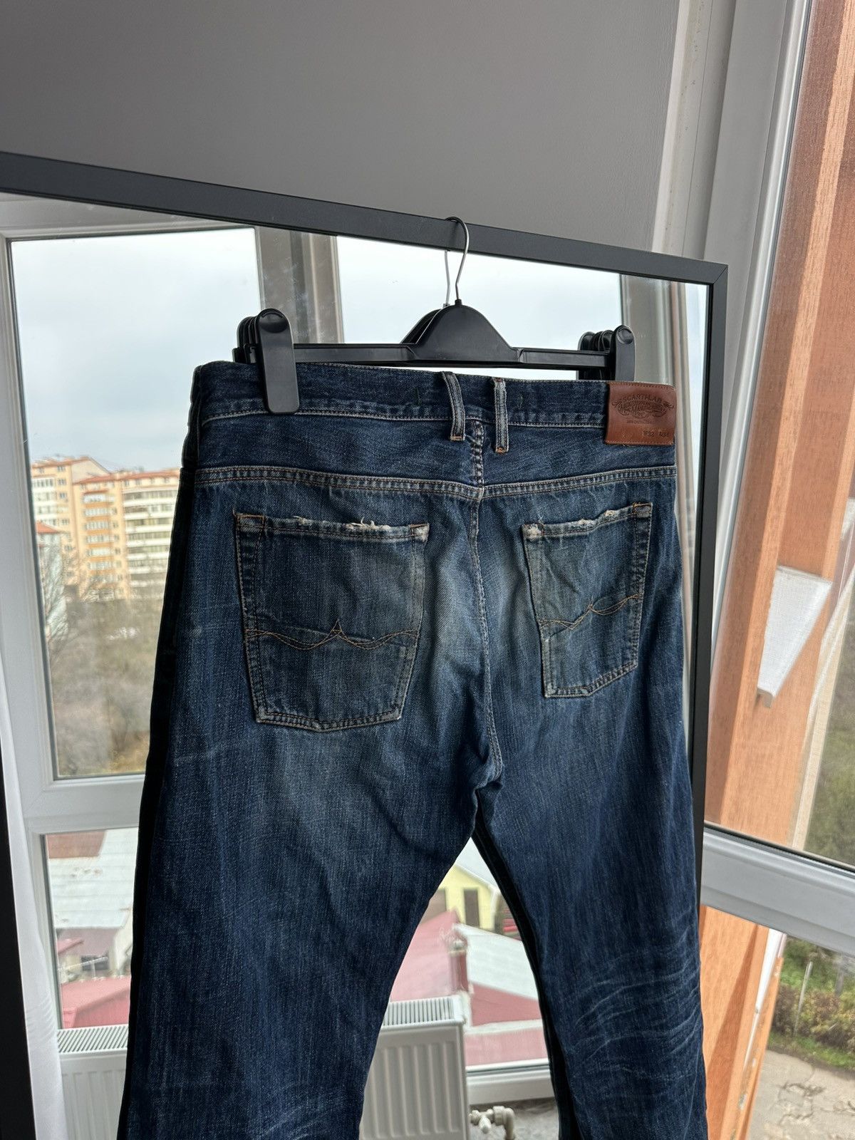 Scarti-Lab Vintage Scarti Lab Dirty Denim Workwear Selvedge Japan Jeans Size US 32 / EU 48 - 10 Thumbnail