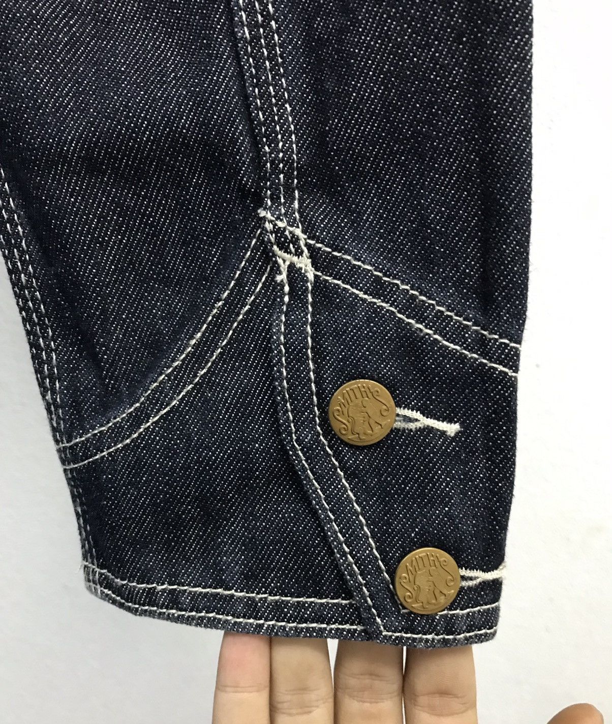 The Smiths Vintage Smith’s Workwear Sanforized Denim Jacket Size US M / EU 48-50 / 2 - 11 Thumbnail