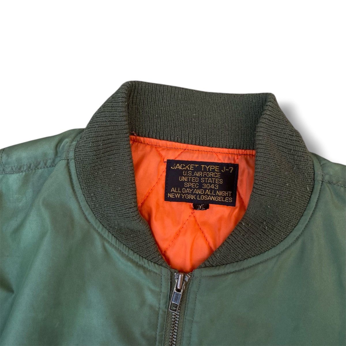 Vintage Vintage 90s MA-1 Bomber Flight Jacket. #G6 Size US M / EU 48-50 / 2 - 3 Thumbnail