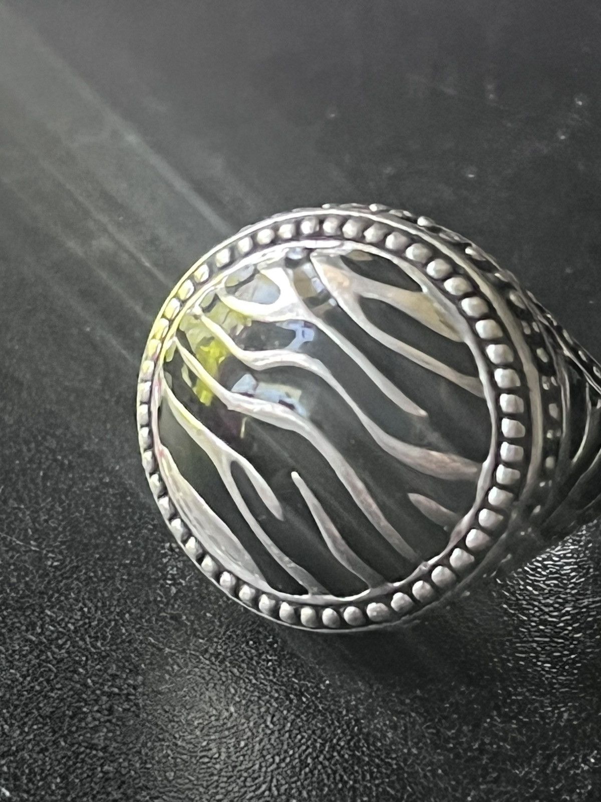 Other Premier Designs Safari Zebra Print Dome Ring Size 10 Size ONE SIZE - 1 Thumbnail