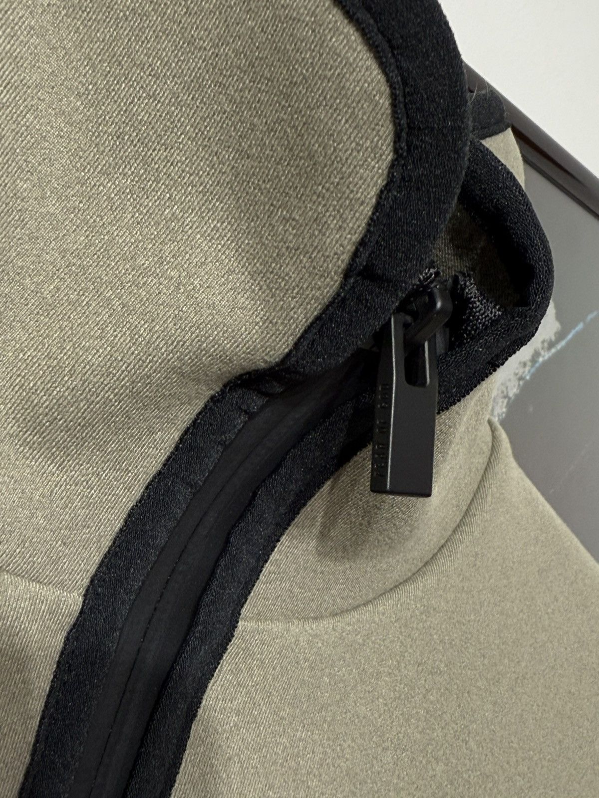Adidas × Fear of God Fear of God Suede Fleece Half-Zip Sweatshirt Clay Size US S / EU 44-46 / 1 - 5 Thumbnail