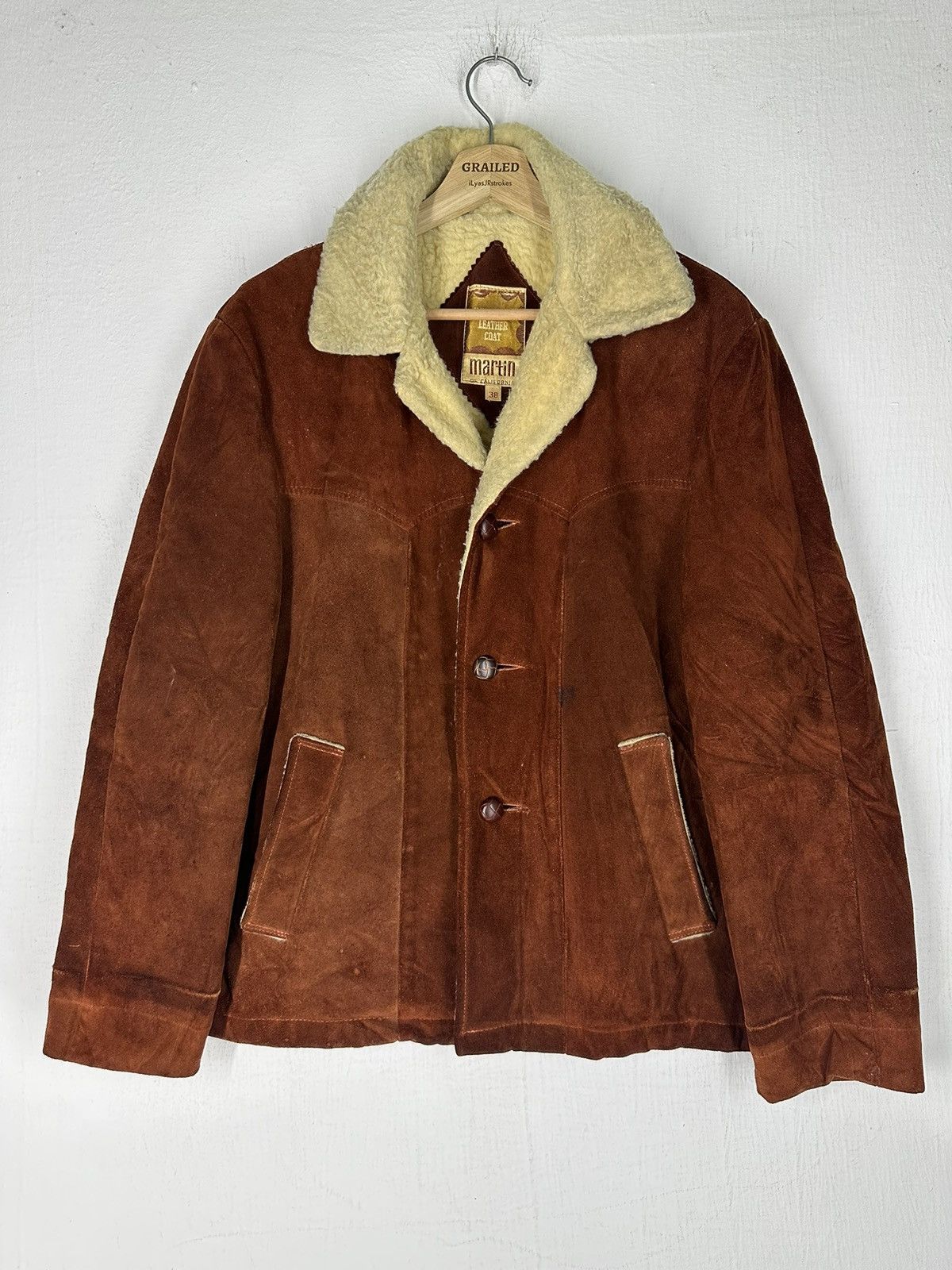 Leather Vintage 60's Martin Of California Leather Jacket Size US M / EU 48-50 / 2 - 1 Thumbnail