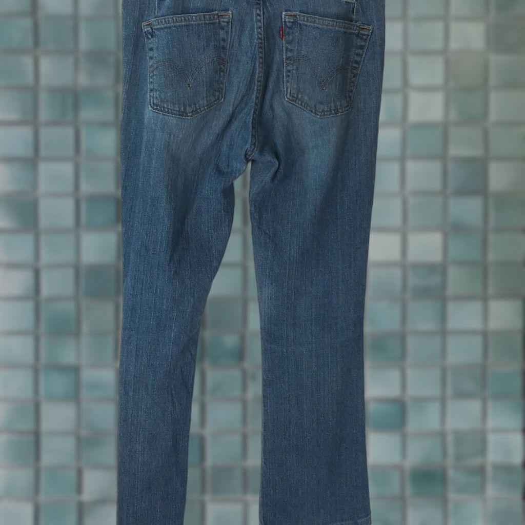 Levi's VINTAGE Levis Strauss And Co 525 Womens Casual Regular Bootcut Blue Denim Jeans Size 8M Size 30" / US 8 / IT 44 - 1 Thumbnail
