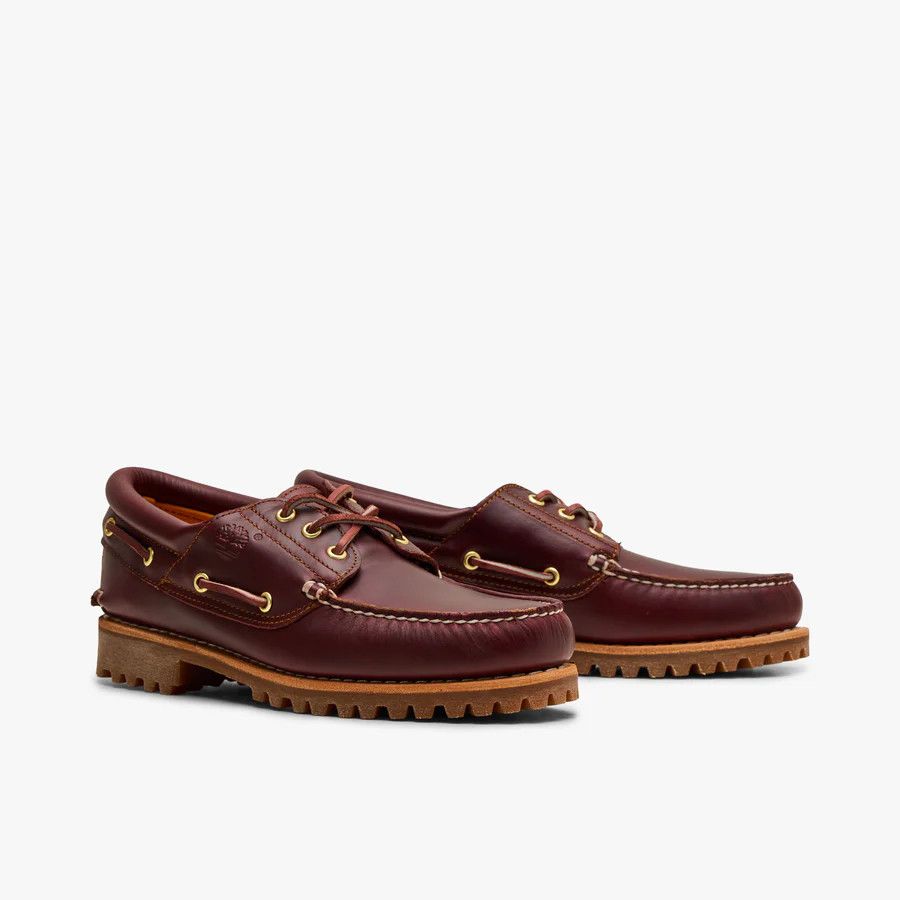 Timberland o1mle0426 Boat Shoes in Burgundy Size US 8.5 / EU 41-42 - 3 Thumbnail