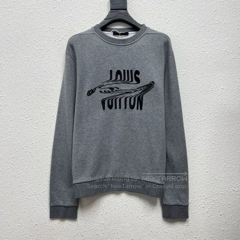 Louis Vuitton Louis Vuitton Twisted Letter LOGO Sweatshirt Size US S / EU 44-46 / 1 - 1 Thumbnail