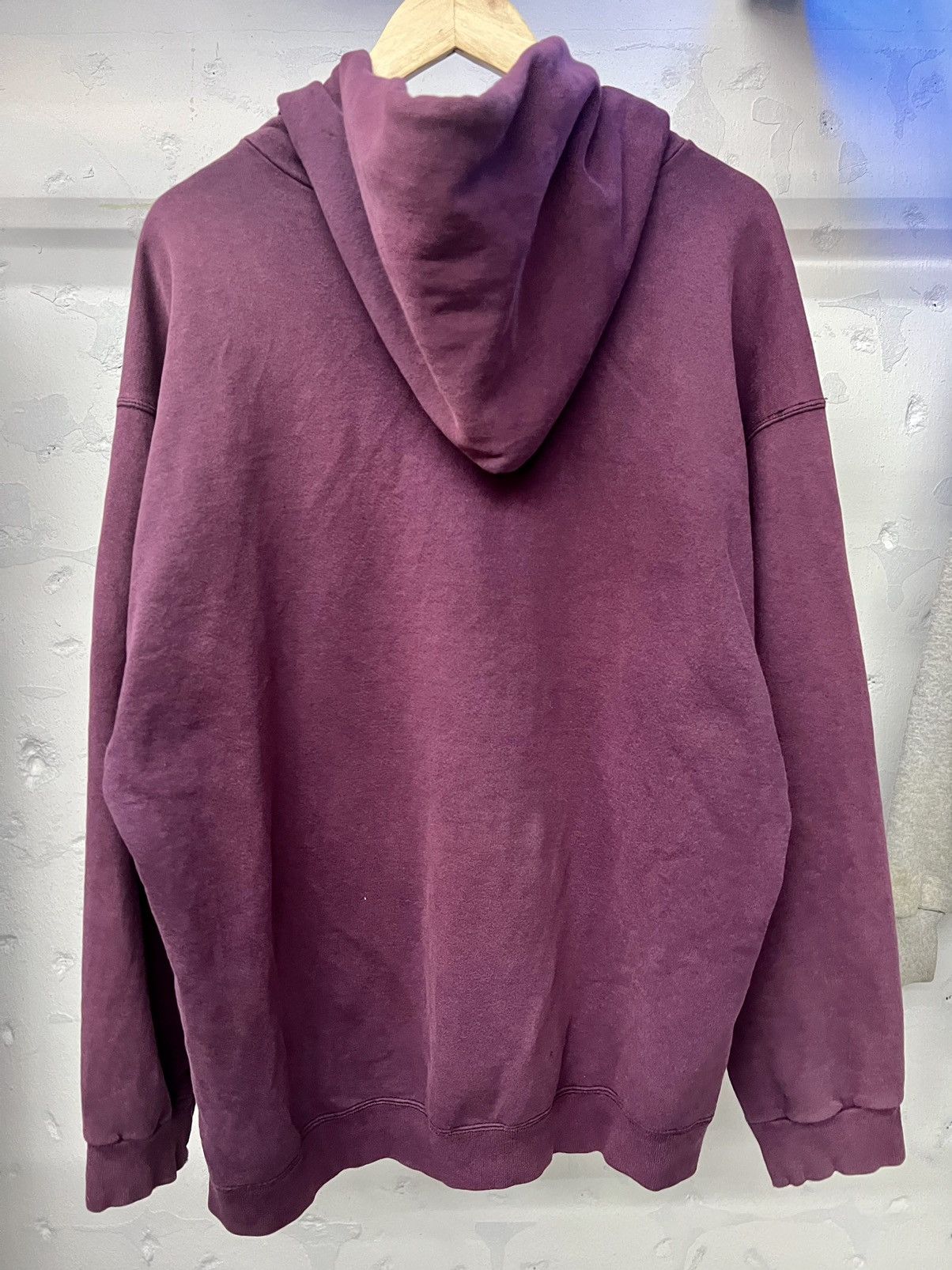 Nike × Vintage Vintage 90s Nike Small Swoosh Hoodie Size US L / EU 52-54 / 3 - 2 Thumbnail