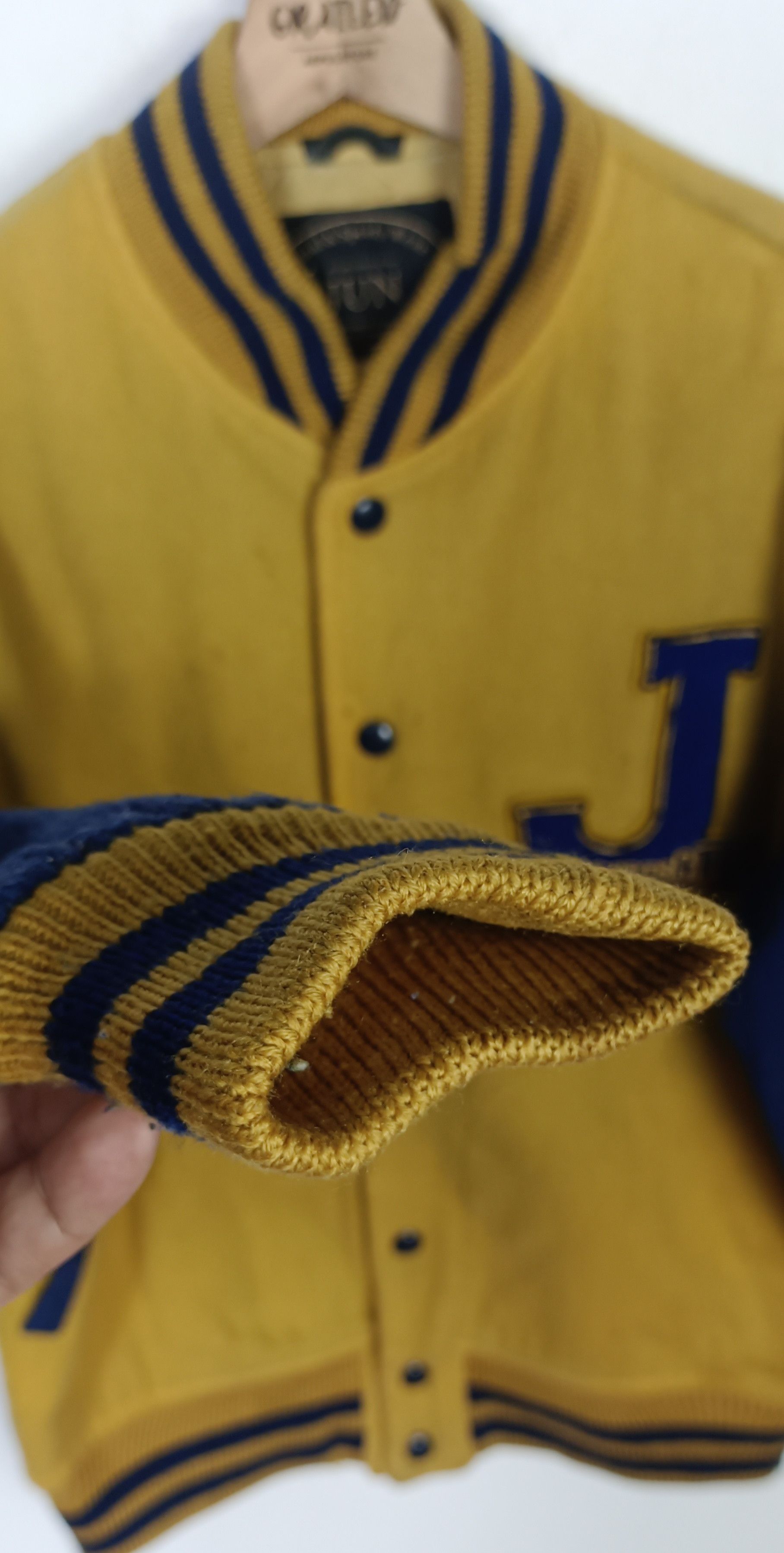 Japanese Brand × Jun Takahashi 80s🔥 Jun Sport Club by Jun Takahashi Varsity Jacket Size US M / EU 48-50 / 2 - 7 Thumbnail