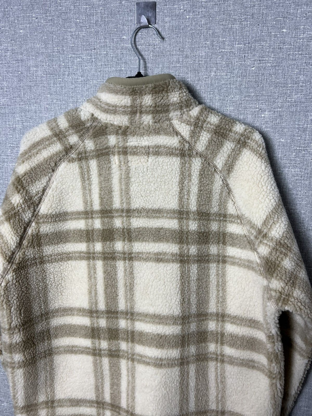 Folk Folk Checkered Full Zipper Sherpa Jacket Teddy Fleece Plaid Size US M / EU 48-50 / 2 - 11 Thumbnail