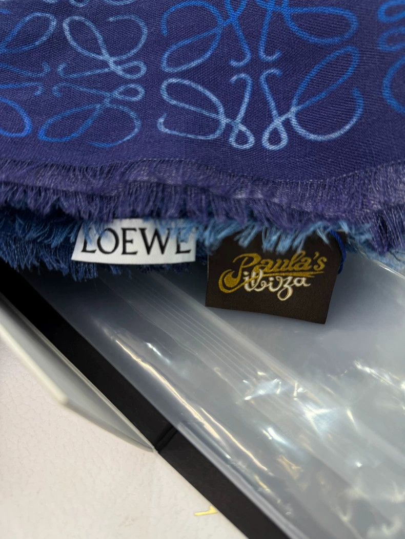 Loewe LOEWE size40*200cm Double-sided gradient color wool scarf Size ONE SIZE - 5 Thumbnail