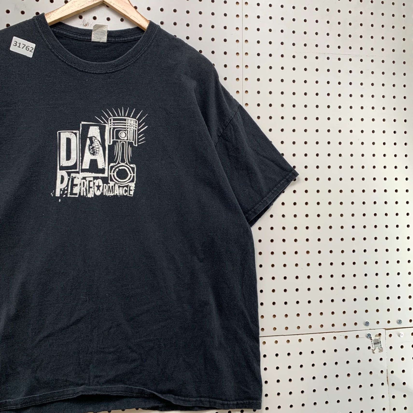 Gildan DA Performance Mototcycle Graphic Shirt Mens XL Black Piston 25.5x28 Size US XL / EU 56 / 4 - 5 Thumbnail